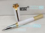 Replica Mont blanc Princess Grace of Monaco Rollerball Gift Pen with Gold Trim